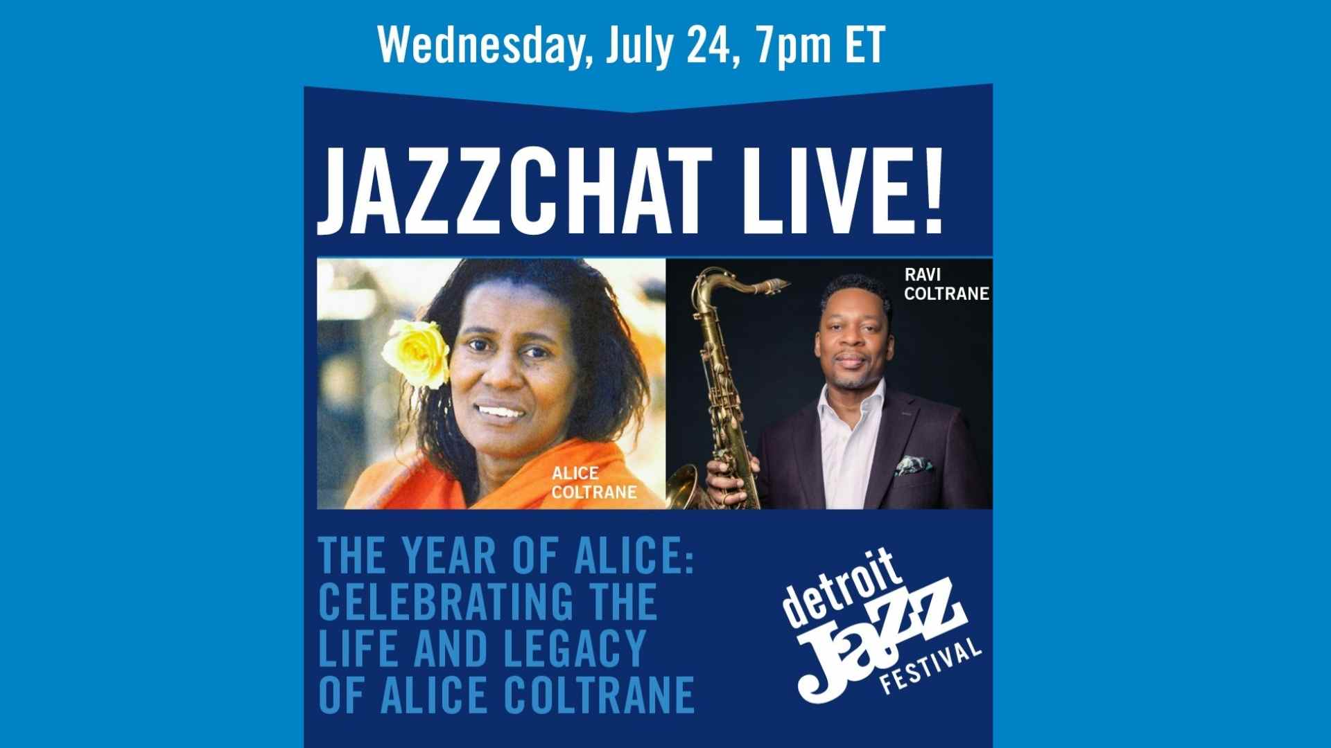 Jazzchat Live! with Ravi Coltrane and Ashley Kahn